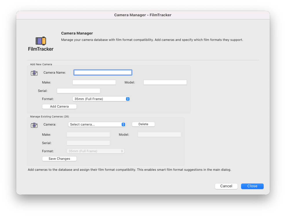 Camera Manager Interface