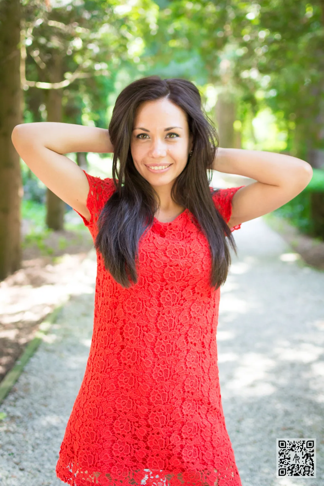 Magda Aloje – Red Dress