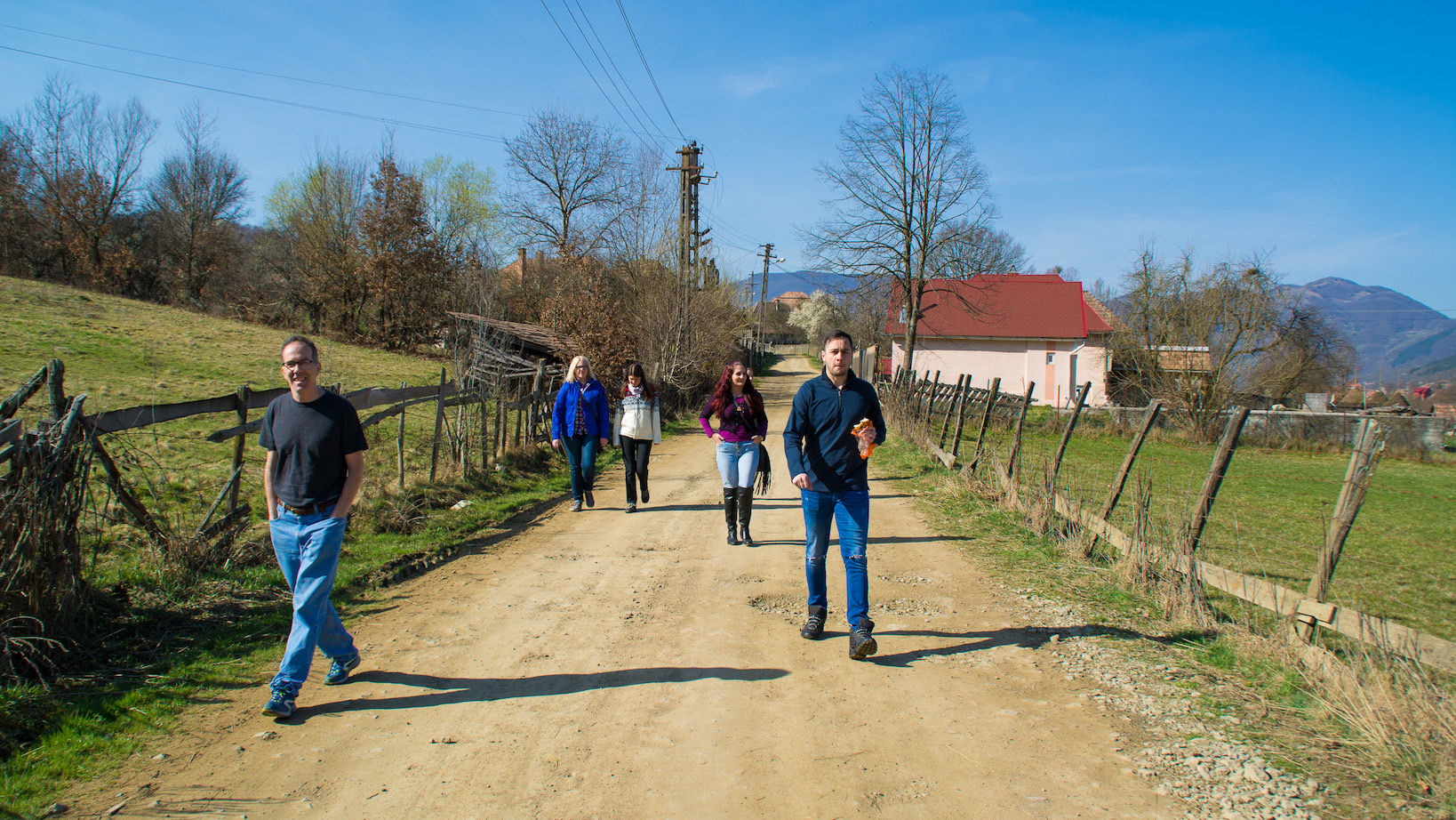 Visiting the countryside in Romania