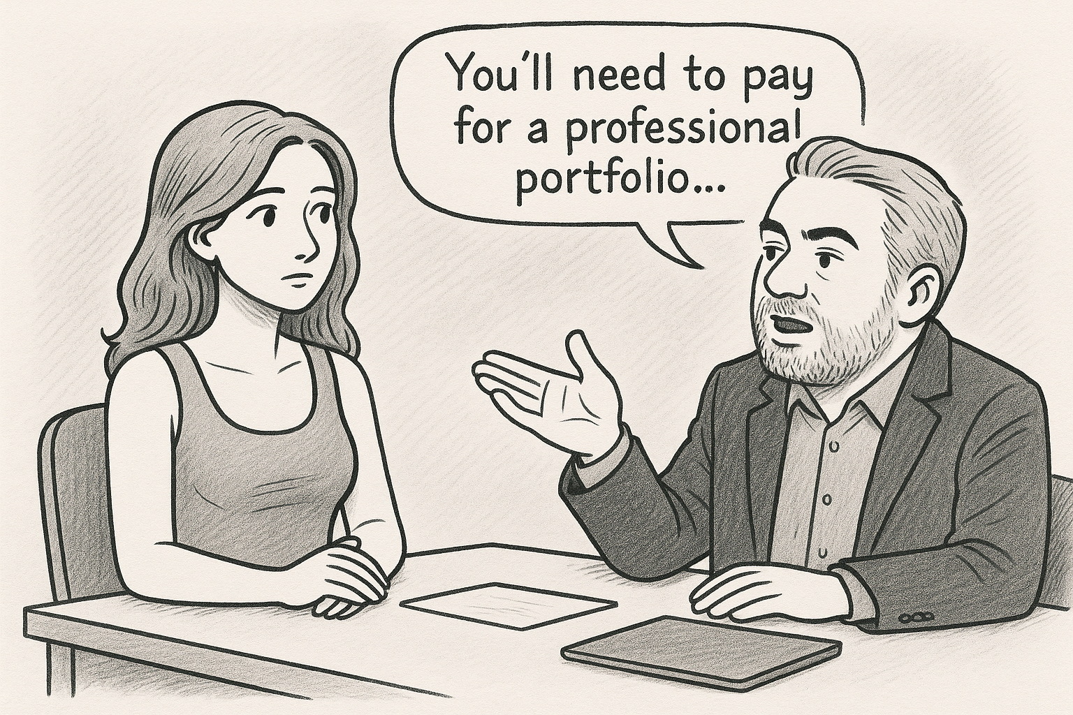 Paying for Portfolio © Aaron Roberts / ALR Photography